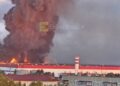 У росії заявили про понад 400 дронів, які вночі летіли на Московську область. Там знову горить об'єкт Wildberries