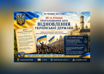 85-ТА РІЧНИЦЯ ПРОГОЛОШЕННЯ АКТА ВІДНОВЛЕННЯ УКРАЇНСЬКОЇ ДЕРЖАВИ
