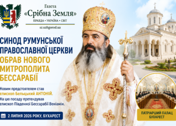 СВЯЩЕННИЙ СИНОД РУМУНСЬКОЇ ПРАВОСЛАВНОЇ ЦЕРКВИ ОБРАВ НОВОГО МИТРОПОЛИТА БЕССАРАБІЇ