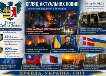 РАНКОВИЙ ОГЛЯД НОВИН – 2 ЛИПНЯ 2026