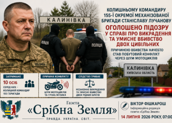 КОЛИШНЬОМУ КОМАНДИРУ 155-Ї ОКРЕМОЇ МЕХАНІЗОВАНОЇ БРИГАДИ ОГОЛОШЕНО ПІДОЗРУ У СПРАВІ ПРО ВИКРАДЕННЯ ТА ВБИВСТВО ДВОХ ЦИВІЛЬНИХ НА КИЇВЩИНІ