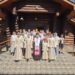 Єпископ Мукачівський і Карпатський Віктор Бедь очолив молебень за перемогу України, справедливий мир і благополуччя Української держави за участю паломників Свято-Петро-Павлівської парафії села Лазещина