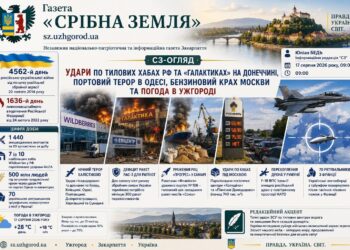 УДАРИ ПО ТИЛОВИХ ХАБАХ РФ ТА «ГАЛАКТИКАХ» НА ДОНЕЧЧИНІ, ПОРТОВИЙ ТЕРОР В ОДЕСІ, БЕНЗИНОВИЙ КРАХ МОСКВИ ТА ПОГОДА В УЖГОРОДІ