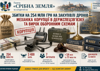 ЗБИТКИ НА 254 МЛН ГРН НА ЗАКУПІВЛІ ДРОНІВ — МЕХАНІКА КОРУПЦІЇ В ДЕРЖСПЕЦЗВ’ЯЗКУ ТА ВИРОК ОБОРОННИМ СХЕМАМ