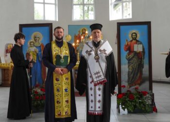 Керуючий Мукачівсько-Карпатською єпархією єпископ Віктор Бедь нагородив протоієрея Крістіана Рущака Благословенною Грамотою з нагоди 10-річчя священничої хіротонії