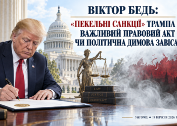 ВІКТОР БЕДЬ: ПІДПИСАННЯ ТРАМПОМ «ПЕКЕЛЬНИХ САНКЦІЙ» ГРЕМА – ВАЖЛИВИЙ ПРАВОВИЙ АКТ ЧИ ПОЛІТИЧНА ДИМОВА ЗАВІСА?